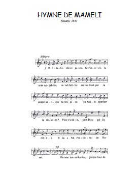 Téléchargez la partition de Hymne de Mameli en PDF